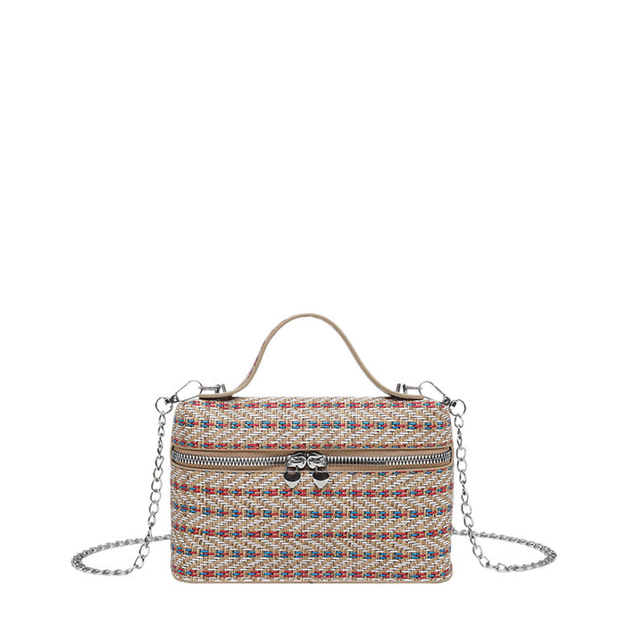 Texturierte Gewebte Handtasche