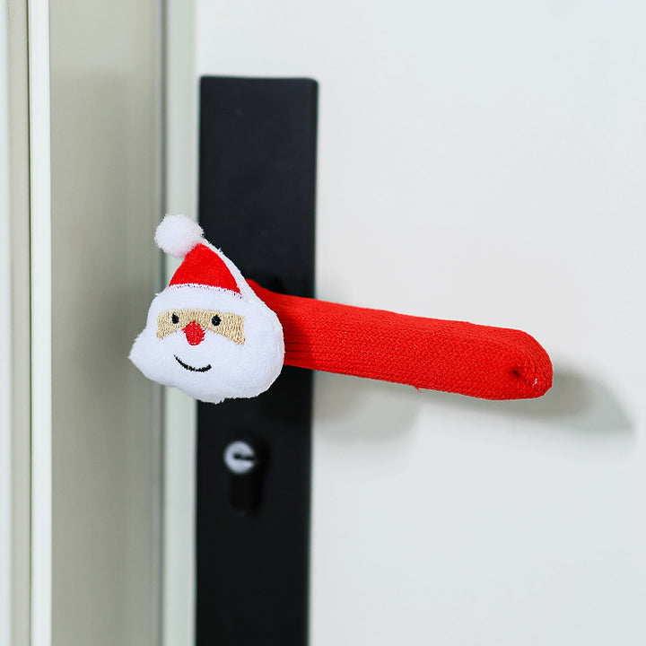 Türgriffschmuck mit Weihnachtsmann Karnz