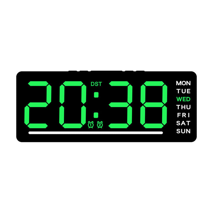 Digitaler Led Wecker mit Großem, Klaren Display und Mehreren Alarmfunktionen Karnz