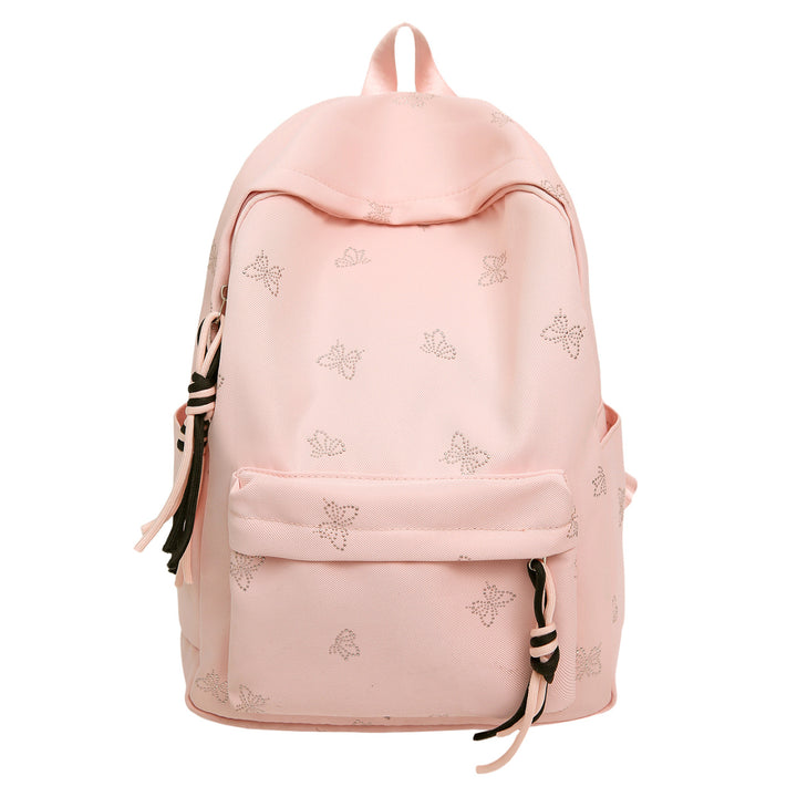 Schmetterlings-Emblem dekorierter Rucksack Karnz