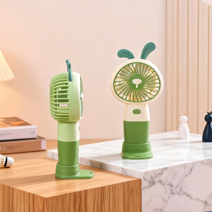 Damen Tragbarer Handventilator mit niedlichem Tierdesign Karnz