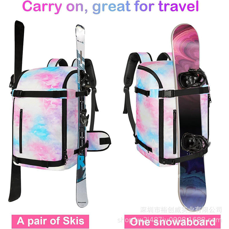 Stylischer Aquarellmuster-Rucksack Karnz