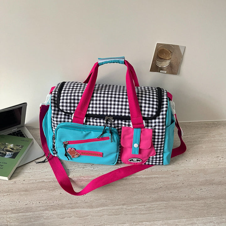 Stilvolle Mehrfach-Abteil Reise-Duffle-Bag Karnz