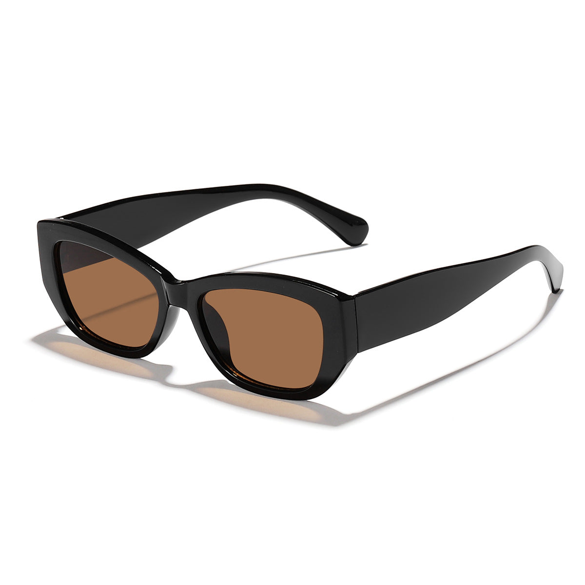Damen Cat-Eye Sonnenbrille mit robustem Rahmen und UV-Schutz Karnz