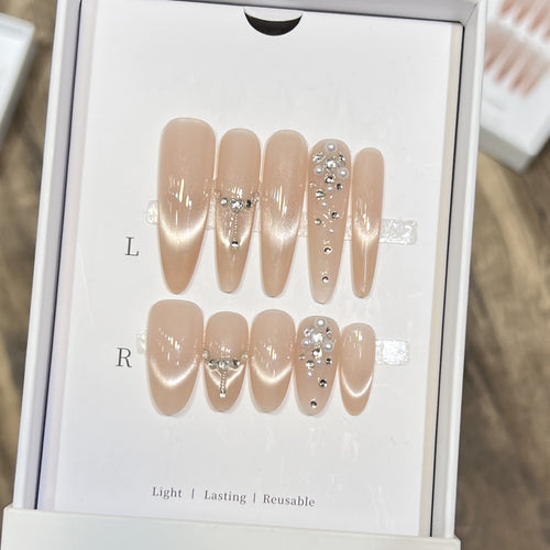 Dekoratives Press-On Nagelset Karnz