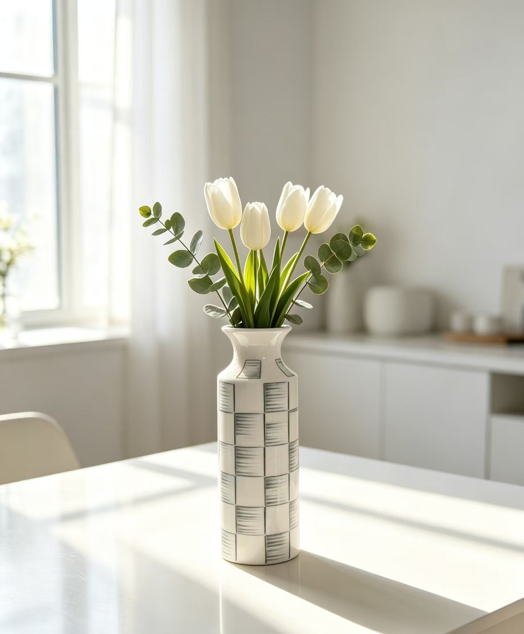 Heimdekoration Dekorat vase Karnz