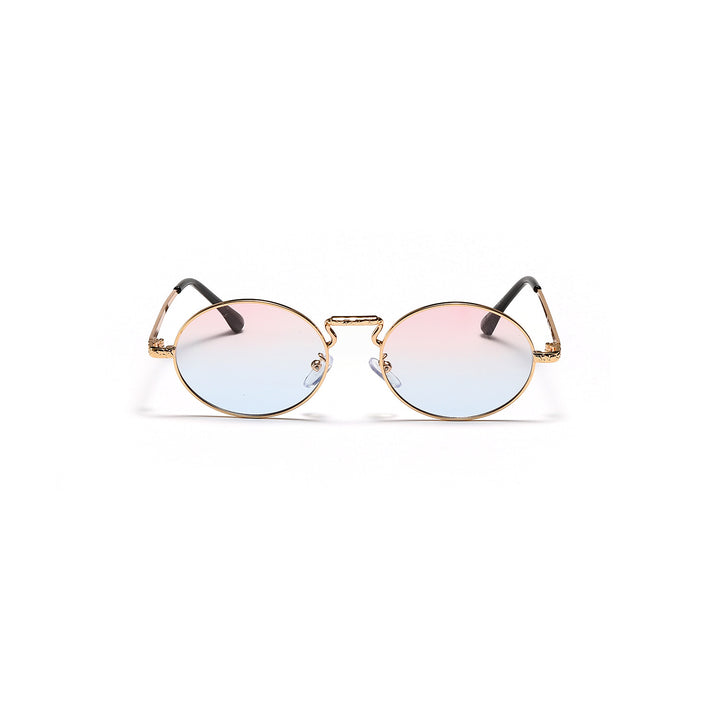 Damen runde modische Sonnenbrille Karnz