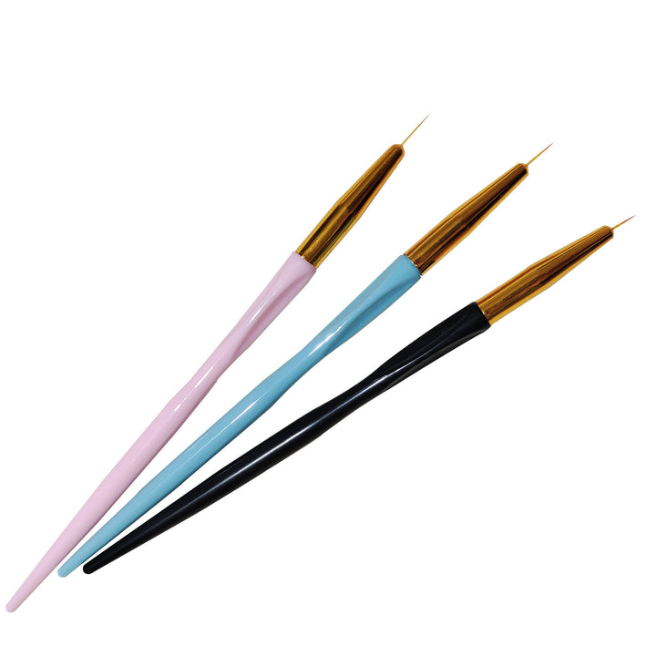 Professionelles Feindetail-Nagelkunst-Pinsel-Set Karnz