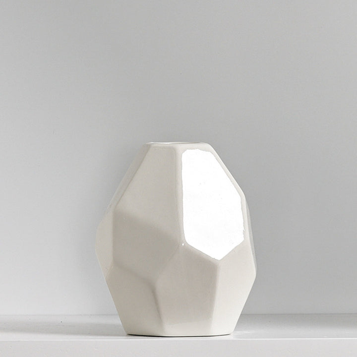 Geometrische Moderne Keramische Vase Karnz
