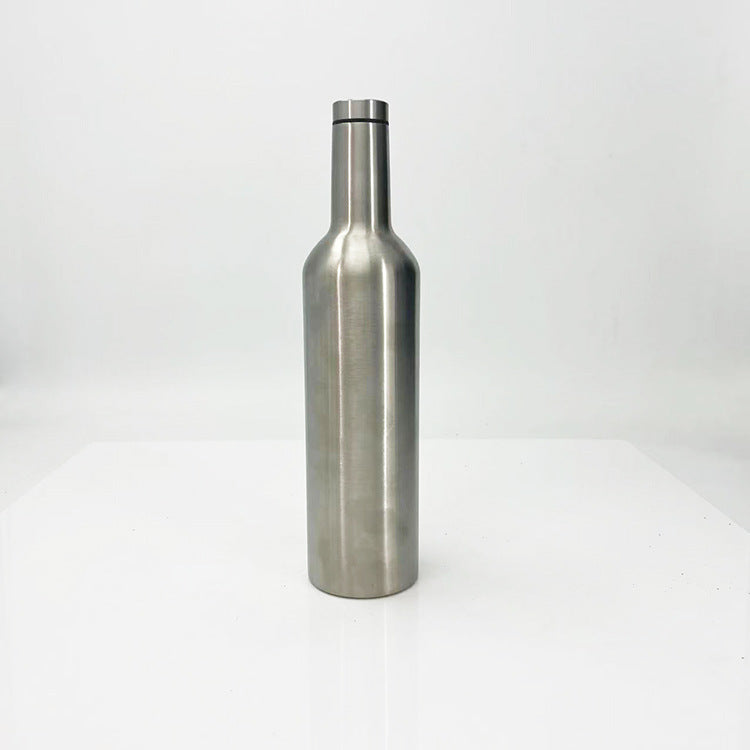 Unisex Edelstahl Wasserflasche Karnz
