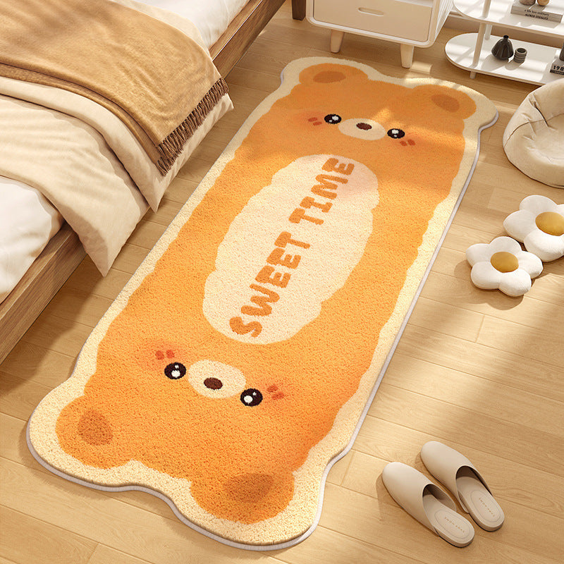Niedlicher tierischer Plüsch-Fußmatte