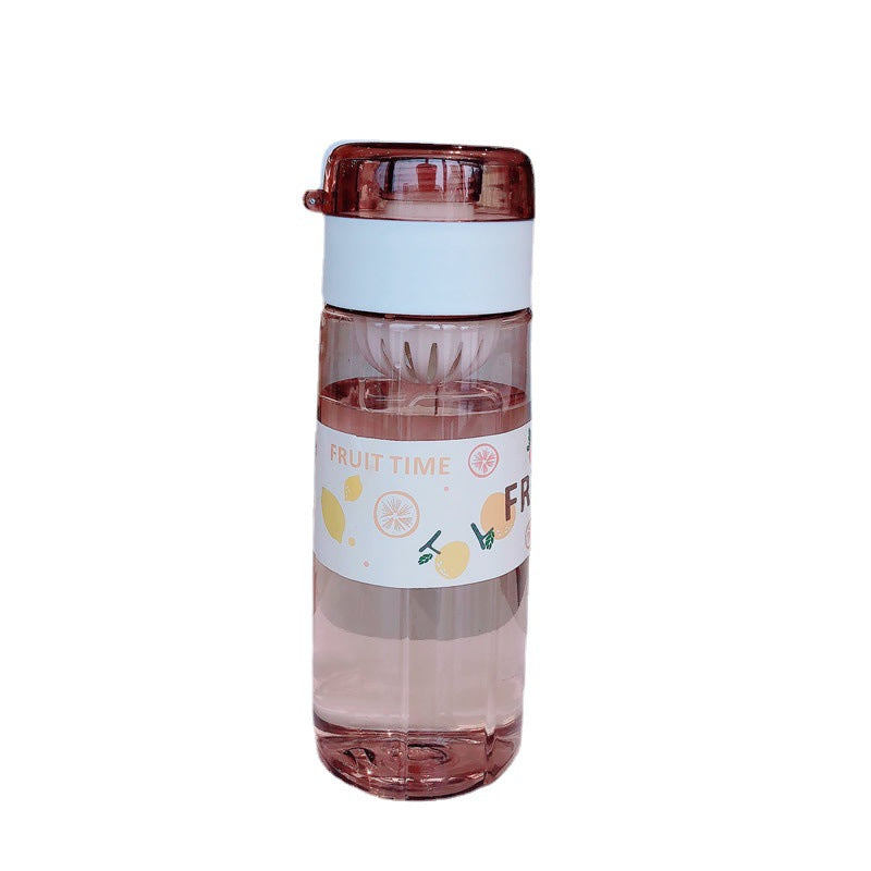 Damen Mehrweg-Infuserflasche mit fruchtigem Design Karnz