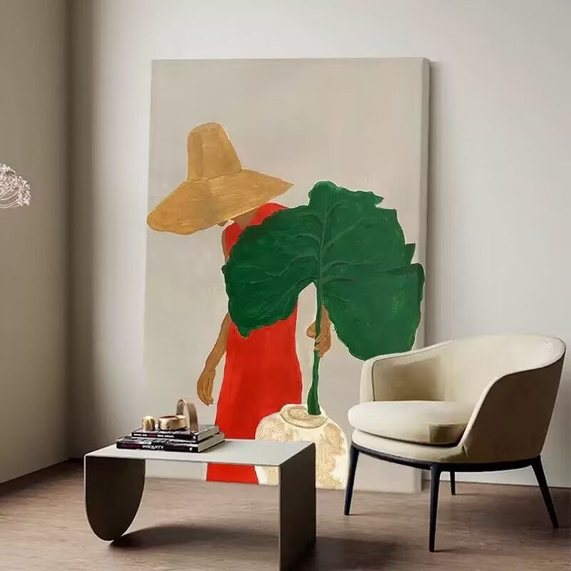 Moderne abstrakte Figuren Leinwandkunst