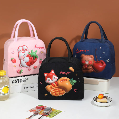 Niedliche Cartoon Lunch Tasche Karnz