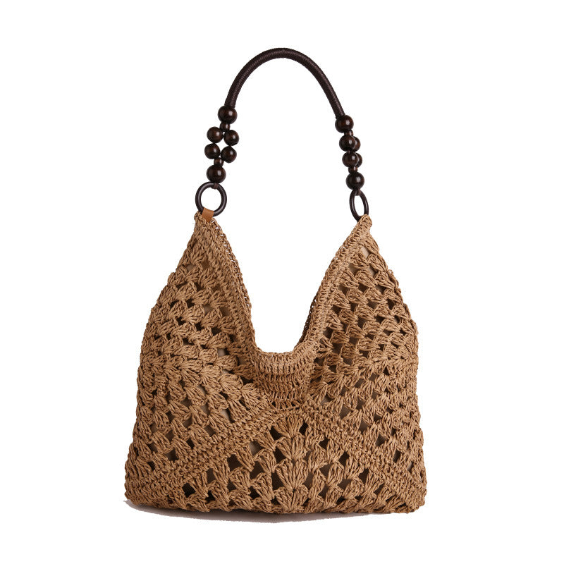 WoChic Boho Häkelhandtasche Karnz