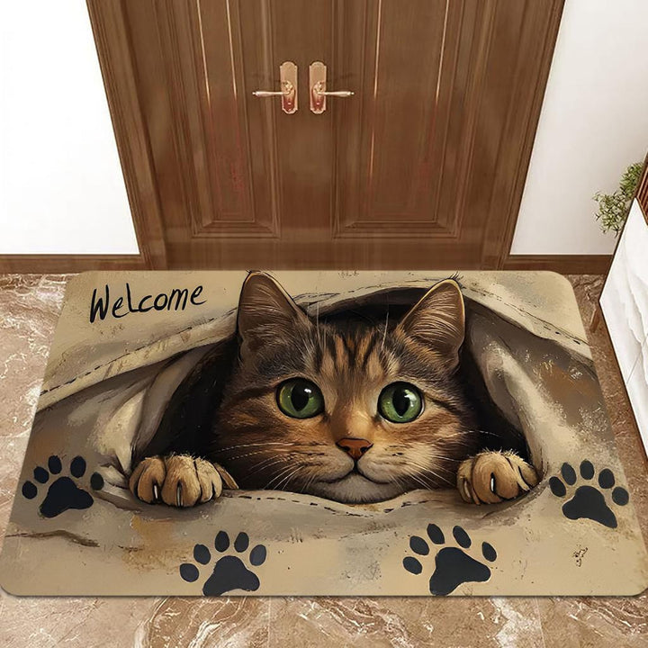Künstlerische Katzendekorative Matten