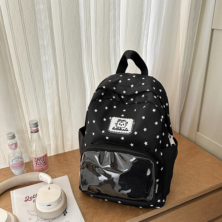 Niedlicher Sternenmuster-Rucksack