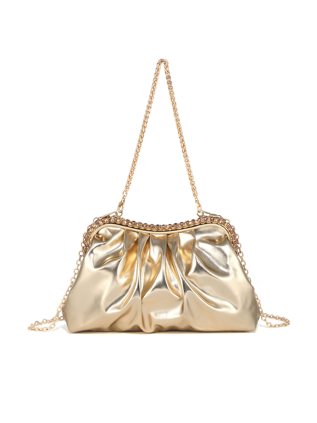 Luxe Metallic Abendhandtasche