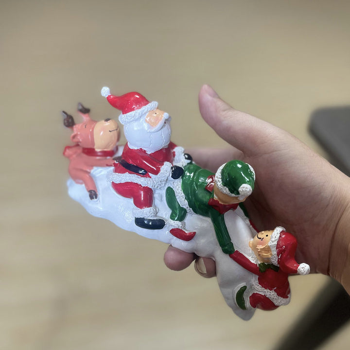 Weihnachtsmann-Dekorationsfigur Karnz