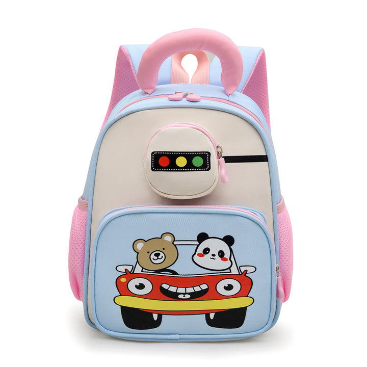 Kinder Spielzeug Tier Auto-Themen Schulrucksack Karnz