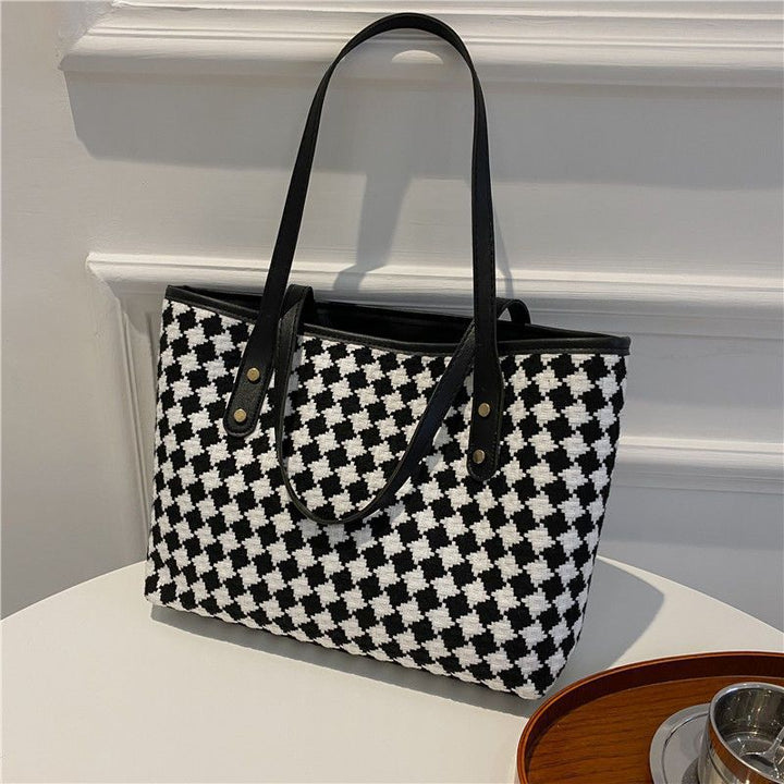 Woven Pattern Strandtasche Karnz