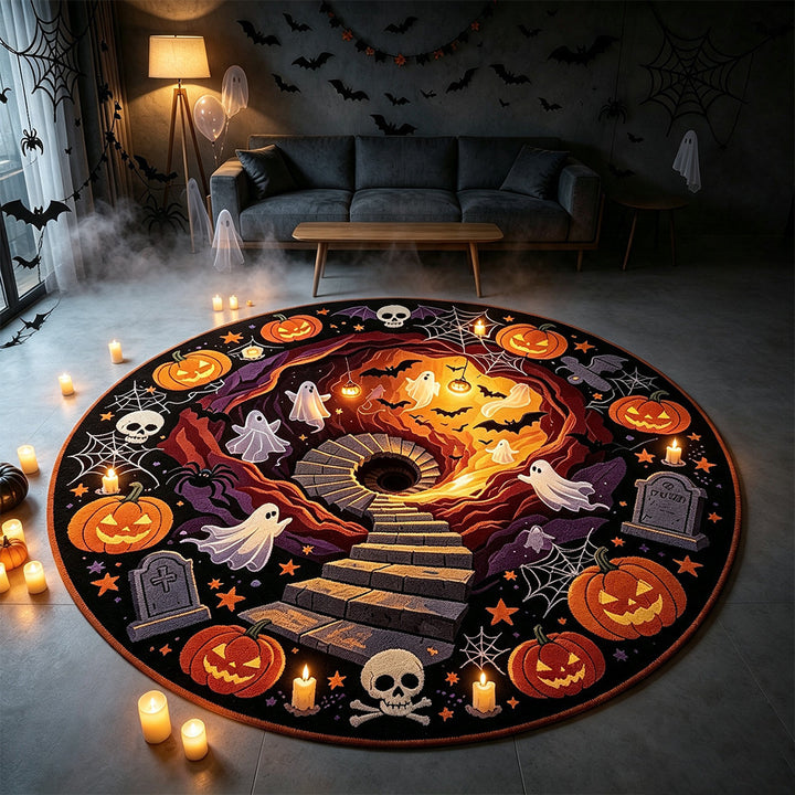 Halloween-Themen dekorativer Teppich