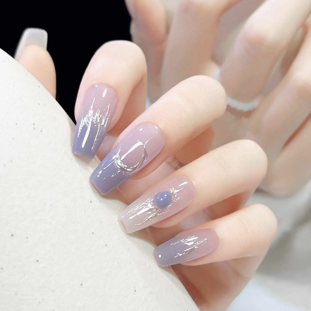 Kosmisches Themen Press-On Nagelset