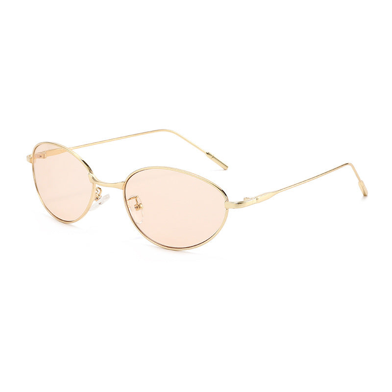 Damen modische Sonnenbrille im eleganten Ovaldesign Karnz