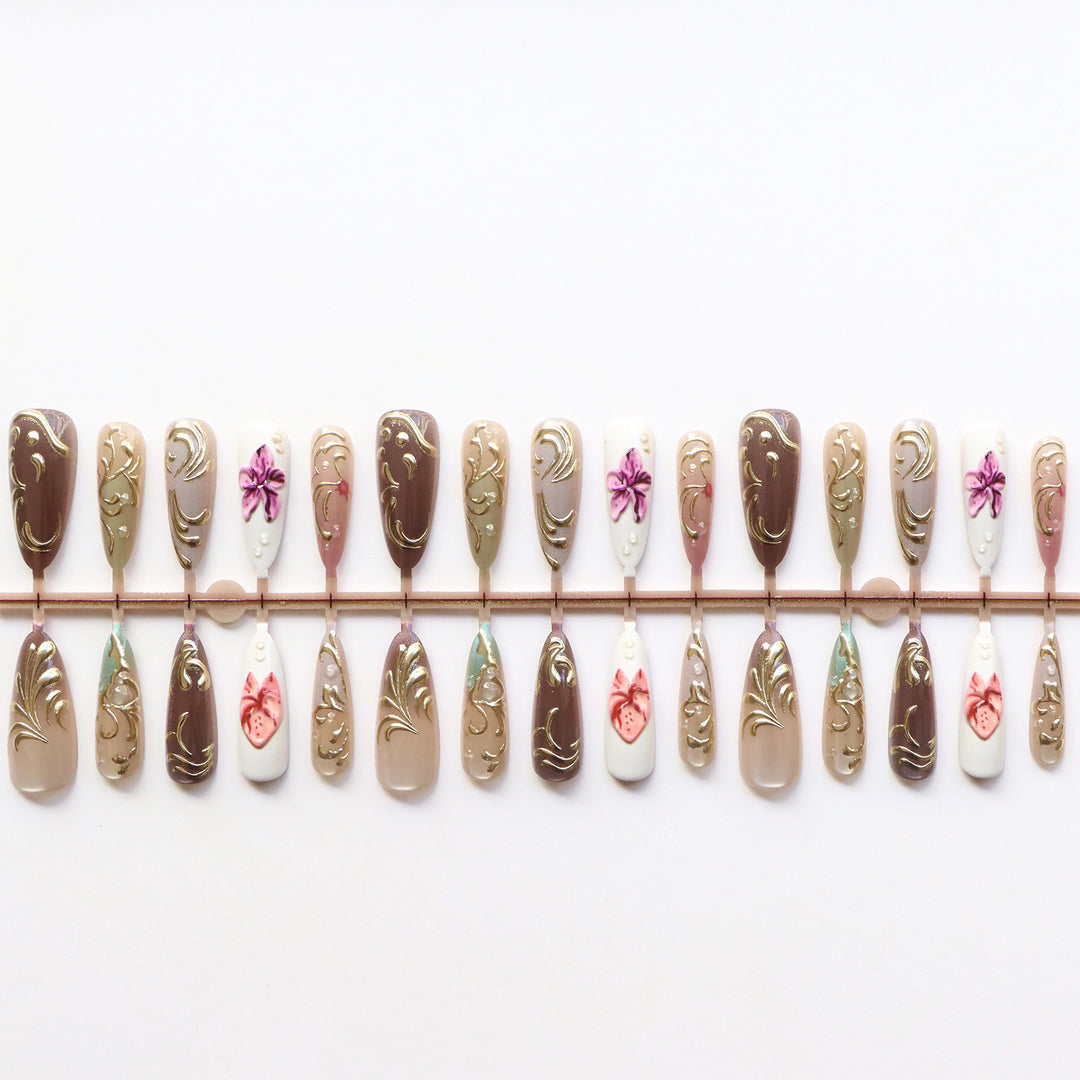 Artistic Gel Nail Design Karnz