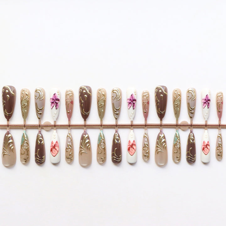 Artistic Gel Nail Design Karnz