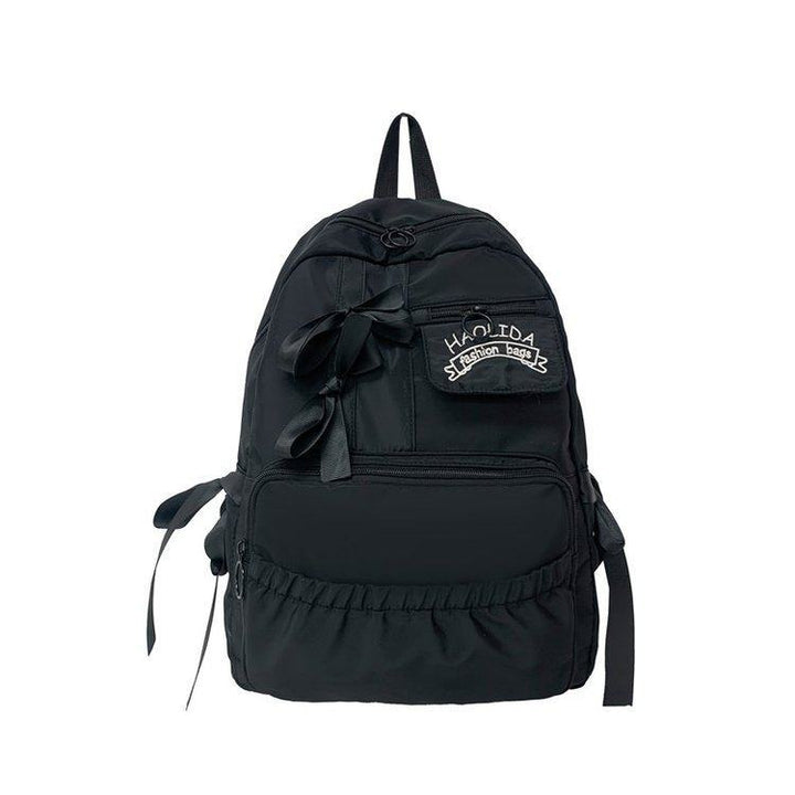 Chic Bogenakzent Stilvolle Rucksack