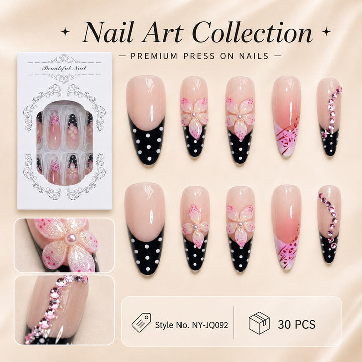 Premium Nagelstecker mit floralen Motiven Karnz
