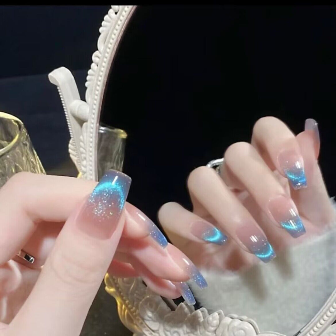 Elegante Ombre Press-On Nagelset