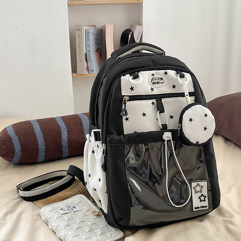 Funktionaler Stern-Besetzter Rucksack Karnz