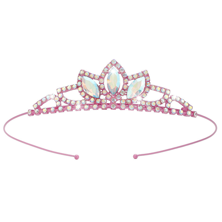 Damen Kristall Tiara Karnz