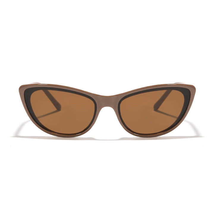 Damen modische Sonnenbrille im auffälligen Tierdesign Karnz