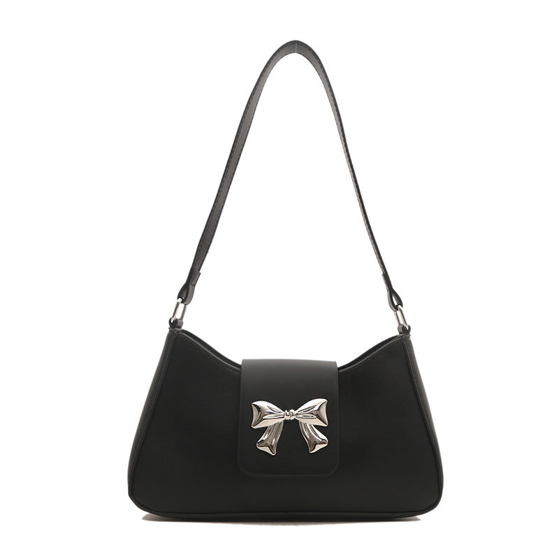 Stylische Schleifenakzent-Handtasche Karnz