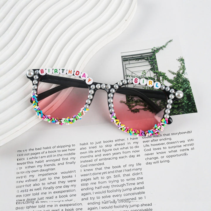 Dekorative Statement-Sonnenbrille Karnz