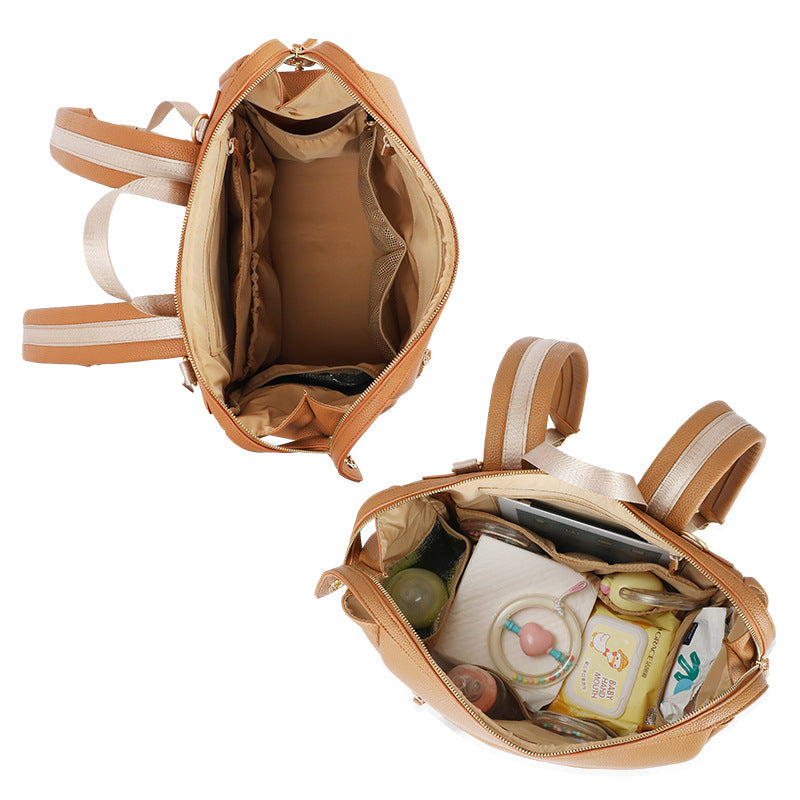 Stylischer Mehrfach-Taschen Rucksack Karnz