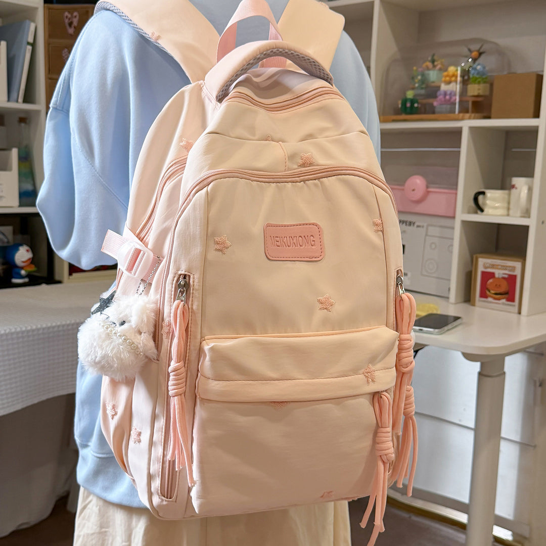 Dekorativer mit Sternen verzierter Rucksack Karnz