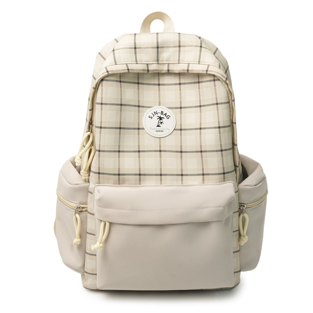 Stylischer Karo-Rucksack Karnz