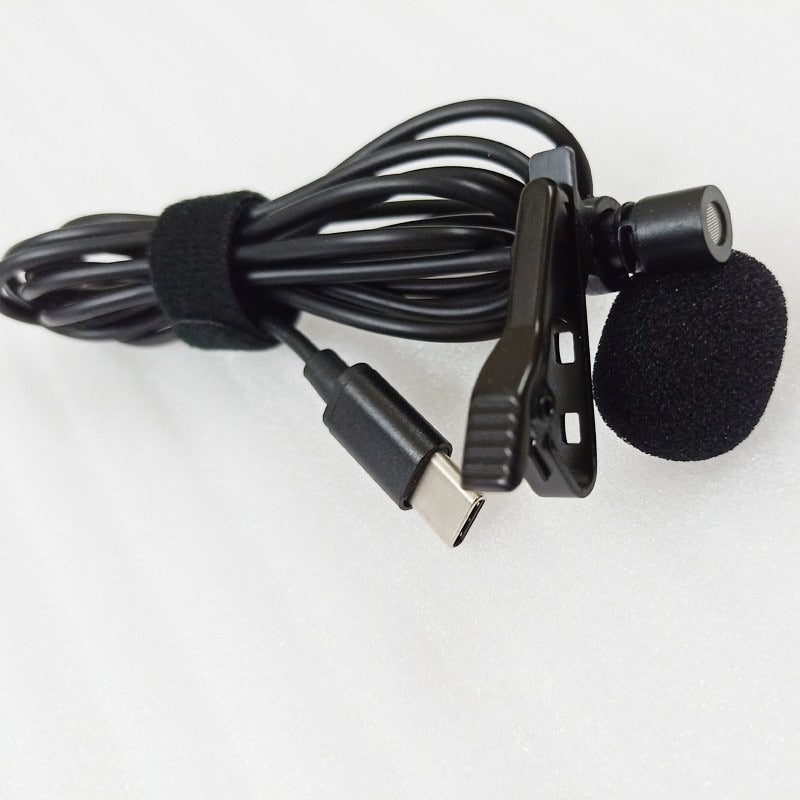 Lavalier-Mikrofon mit Flexibler Klemme Karnz