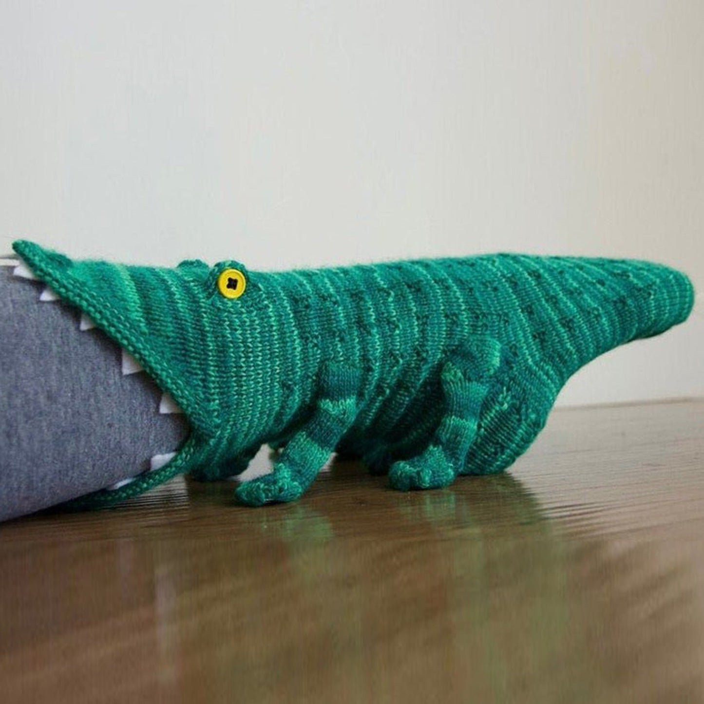 Strickkrokodilsocken | Karnz