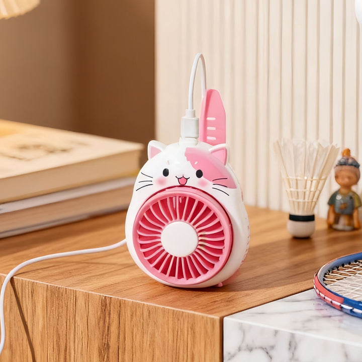 Damen Tragbarer Handventilator im kreativen Hundedesign Karnz