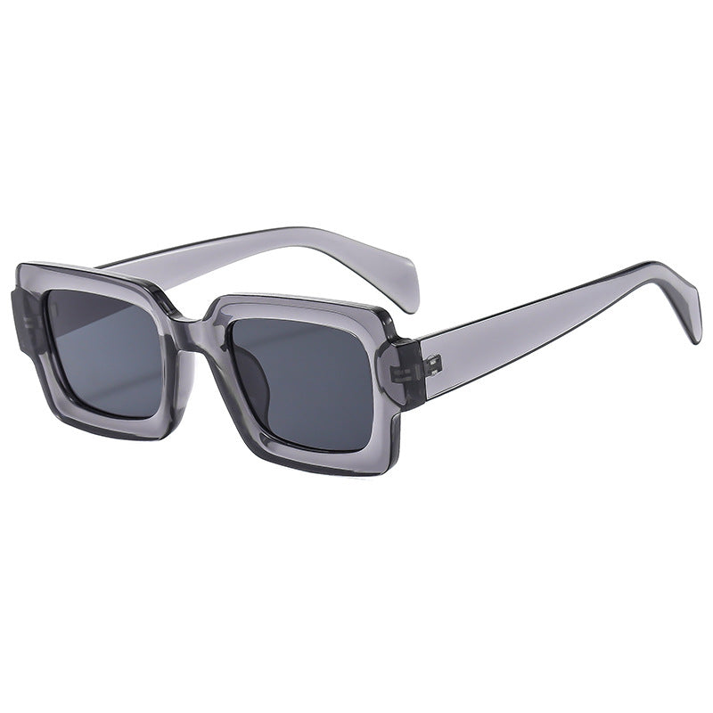 Damen Modische rechteckige Sonnenbrille mit eleganter Rahmendesign Karnz