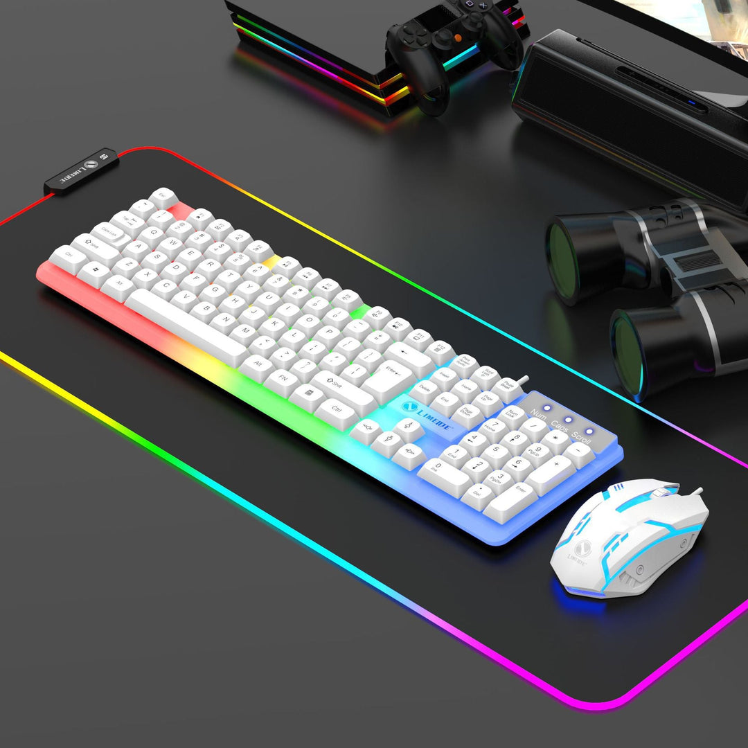 RGB Touch-Sensitive Gaming-Tastatur mit Präzisionsmaus Karnz