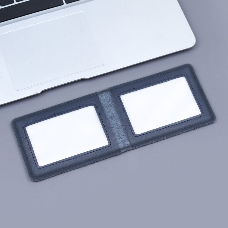 RFID-blockierendes Leder Kartenetui