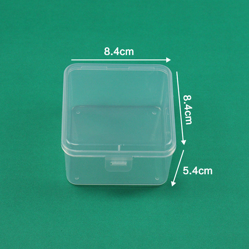 Premium klare Aufbewahrungsbox mit sicherem Deckel Karnz