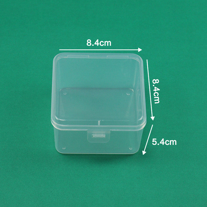 Premium klare Aufbewahrungsbox mit sicherem Deckel Karnz