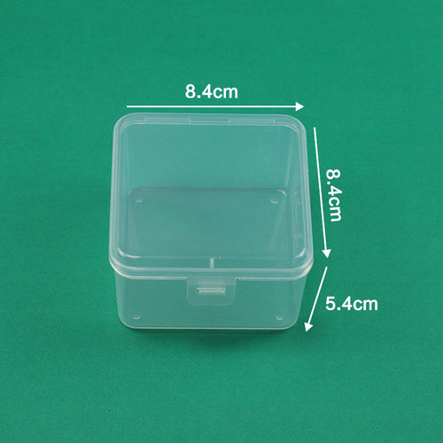 Premium klare Aufbewahrungsbox mit sicherem Deckel Karnz